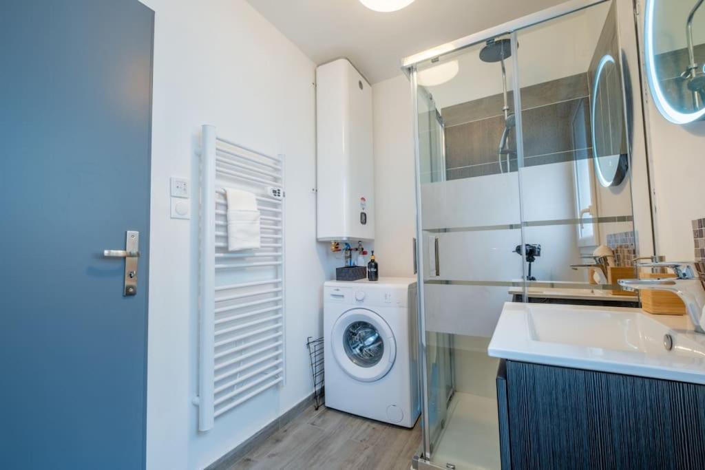 Le Trianon - Parking Prive Appartement Reims Buitenkant foto